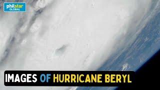 International Space Station captures images of Hurricane Beryl