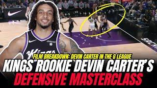 Kings rookie Devin Carter's defensive MASTERCLASS in G League | NBA Debut Tonight?!