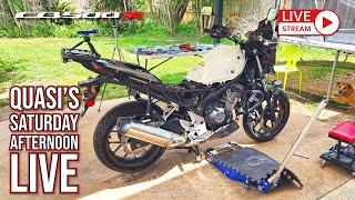 QuasiLive - Honda CB500X maintenance