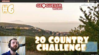 Geoguessr - 20 Country Challenge - Attempt #6