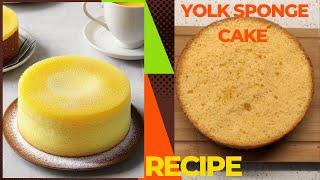 Бисквит на желтках  РЕЦЕПТ от Елены Талакиной  Yolk Sponge Cake Recipe