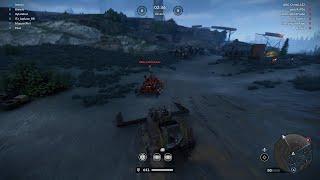 PS5 Crossout PvP Fuel Farmer Luring the Enemies Gameplay Clip