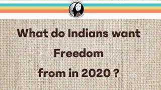 Ciceroni asks Netizens , What they want freedom from in 2020?