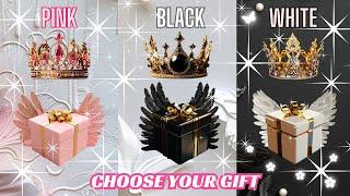 Choose Your Gift...! Pink, Black or White  How Lucky Are You?