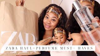 Zara haul and perfume must-haves | Cozy fits try-on haul | SOUTH AFRICAN YOUTUBER