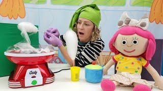Nicoles Grüne Box - Zuckerwatte für Smarta - Spielzeugvideo für Kinder