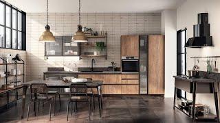 Maximizing Space and Style, Crafting an Open Concept Industrial Kitchen Layout