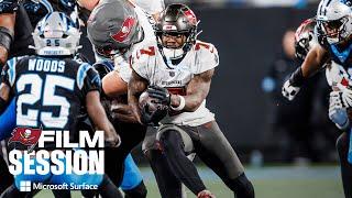 Rondé Barber on Bucky Irving's Explosive Runs | Film Session | Tampa Bay Buccaneers