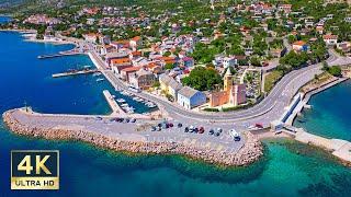 Karlobag Croatia 4K Walking Tour 2024