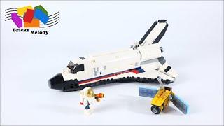 LEGO Creator 31117 Space Shuttle Adventure - Bricks Melody Speed Build