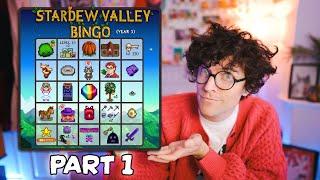 Stardew Valley BINGO - Episode 1