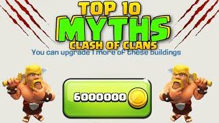 Top 10 Mythbusters in CLASH OF CLANS | COC Myths #18