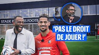 Ludovic Blas présente le centre d'entraînement de CLASSE MONDIALE de Rennes (et Habib Beye RÉGALE)