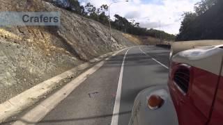 How to descend the South Eastern Freeway safely