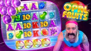 OPAL FRUITS BIG SLOT WIN!! Squat For The Slot!!