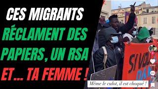 CES MINEURS ISOLÉS MANIFESTENT CAR LA FRANCE LEUR DOIT TOUT !