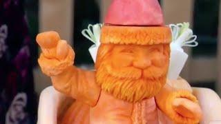 Santa Holiday Food Carving - Jon Neill on the Home & Family Show