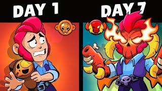 I Played Brawl Stars NEW Ranked Mode for 7 Days...