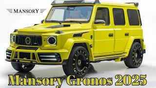 First Full Conversion Based on Mercedes G-Class G63 Worldwide | 820 Hp | Mansory Gronos 2025