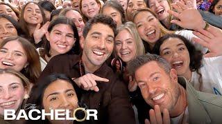 Joey Graziadei Crashes Bachelor Nation Watch Parties – See a Sorority Lose Their Minds!