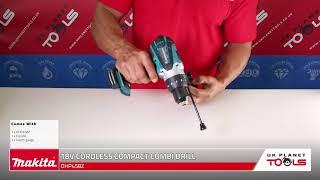 Makita DHP458Z 18V Cordless Compact Combi Drill (Body Only) | UK Planet Tools