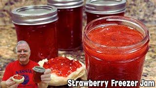 Strawberry Freezer Jam - It’s a Fresh Taste of Summer That’s So Easy to Make!