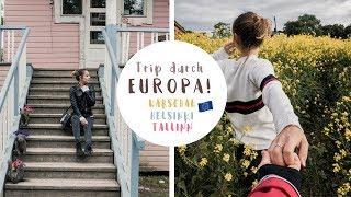 Mein Trip durch Europa | 3 Tage, 3 Städte VLOG