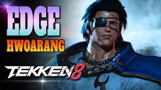 Edge (Hwoarang)  Pro Player - Top #1 Hwoarang - Tekken 8 - God of Destruction - Ranked Match