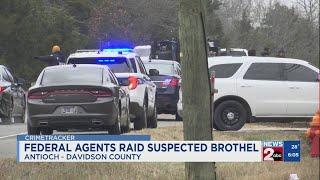 Multiple agencies raid suspected brothel in Nashville