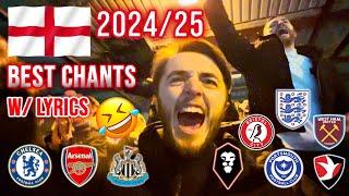 FUNNIEST CHANTS BY ENGLISH FOOTBALL FANS 2024/25 (With Lyrics)