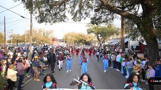 Craigmont High University "Tsunami of Sound" Marching in the 2025 Krewe of Zulu Parade