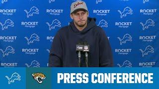 Jared Goff postgame media availability | 2024 Week 11: Lions vs. Jaguars