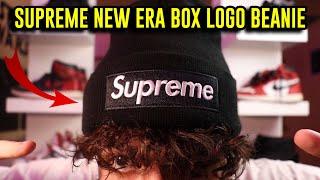 IS THE BLACK SUPREME NEW ERA BOX LOGO BEANIE WORTH IT?! | Winter Fashion Accessories