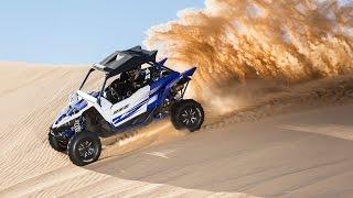 Yamaha YXZ1000R shredding dunes on the CST Sandblast