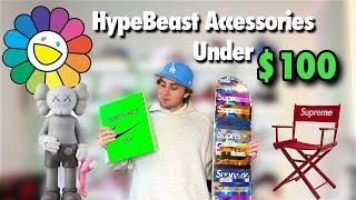 THE BEST HYPEBEAST ROOM ACCESSORIES!! (Under $100!!)