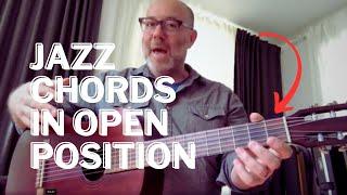 JAZZ Guitar CHORDS in Open Position: "Autumn Leaves"