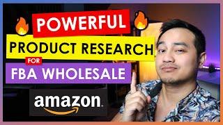 Amazon FBA Wholesale Product Research with Helium 10 [Powerful Method ]