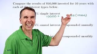 Art of Problem Solving: Simple and Compound Interest