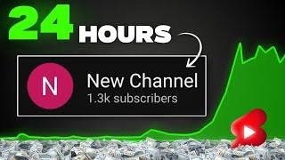 1,000 Subscriber in 24 Hours Is it possible? | ( Shocking Result  )