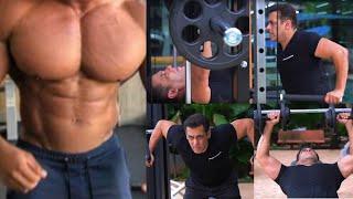 Salman Khan 5 Best CHEST Build Exercise in Gym | Best Chest Workout