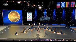 Rapla Dance Studio EST | Junior Pom Team 2024 ICU European Cheerleading Championships