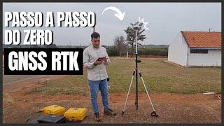 GNSS RTK | Passo a Passo Para Iniciar Qualquer Trabalho (Receptores N3 + T30Laser da ComNav)