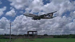 The Queen of skies | Landing at Chennai Int'l Airport | Boeing 747-400