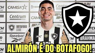 CONTRATAÇÃO BOMBÁSTICA! MIGUEL ALMIRÓN É O NOVO REFORÇO DO BOTAFOGO! NOTICIAS BOTAFOGO HOJE!