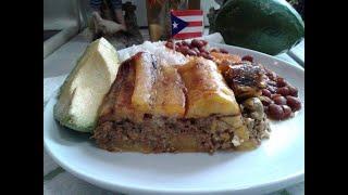 PASTELON BORICUA (PIÑÓN)