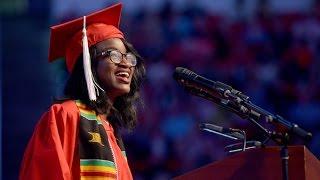 NC State - May 2017 - Spring Commencement - Student Speaker - Yasmine Connor