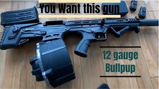#bullpup  12 gauge Shotgun.