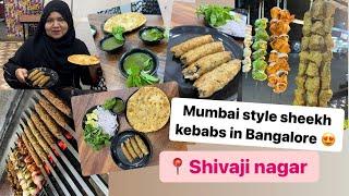 Best sheekh kebabs in Shivaji Nagar | Mumbai style sheekh with paratha starting 30₹