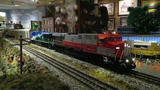 San Diego 3 Railers Lionel GE Demo AC6000 action; March 16th, 2024