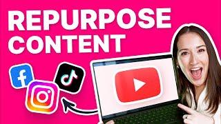 Want to Repurpose Video Content?! TRY THESE 5 HACKS!!!